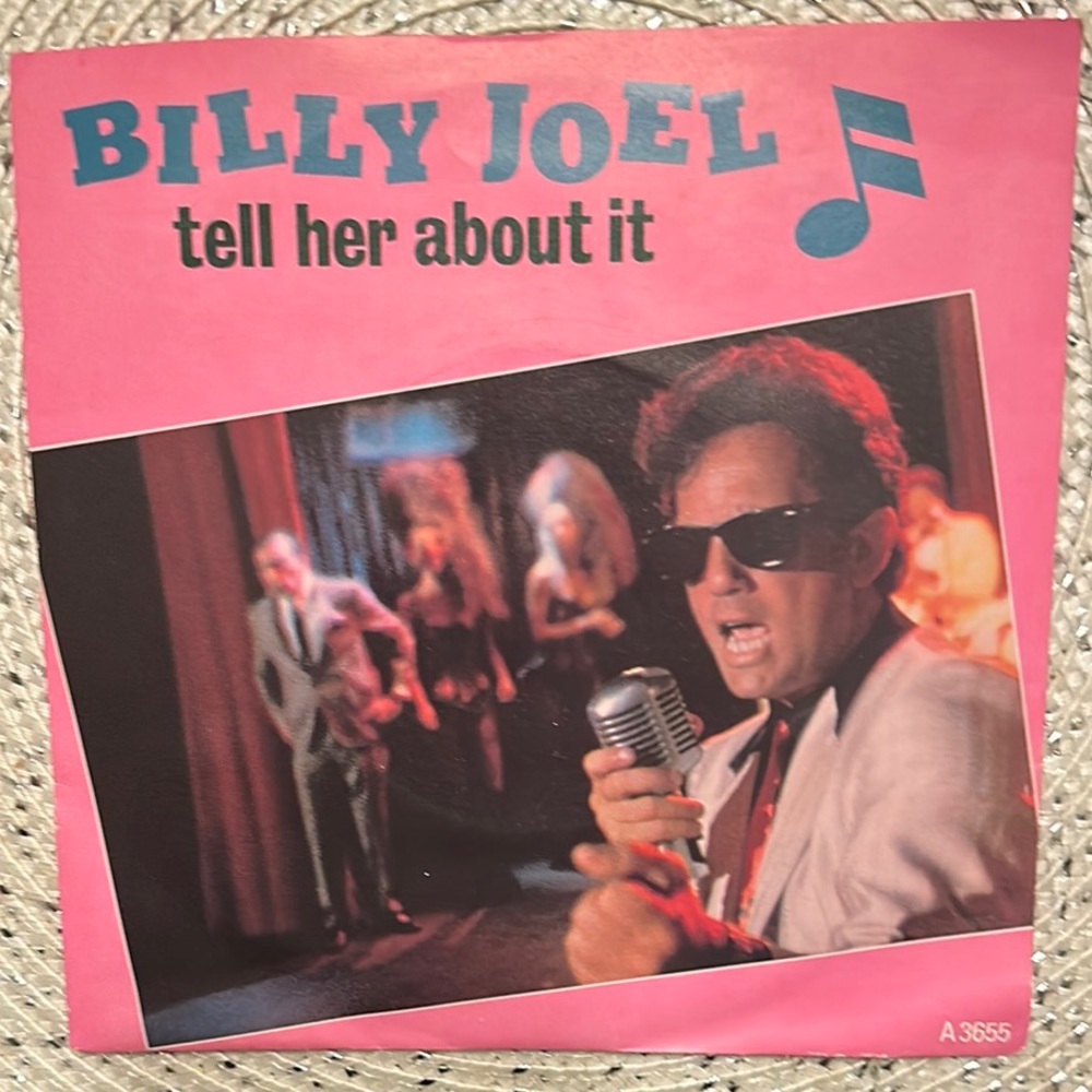 BILLY JOEL “Tell Her About It” UK 7" 45 [Vinyl]